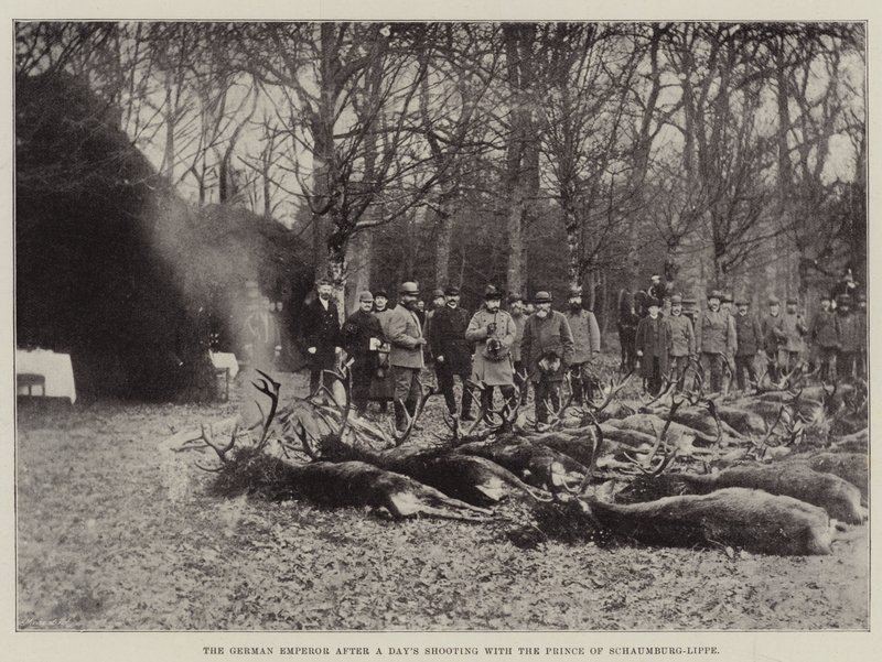 The German Emperor after a Day