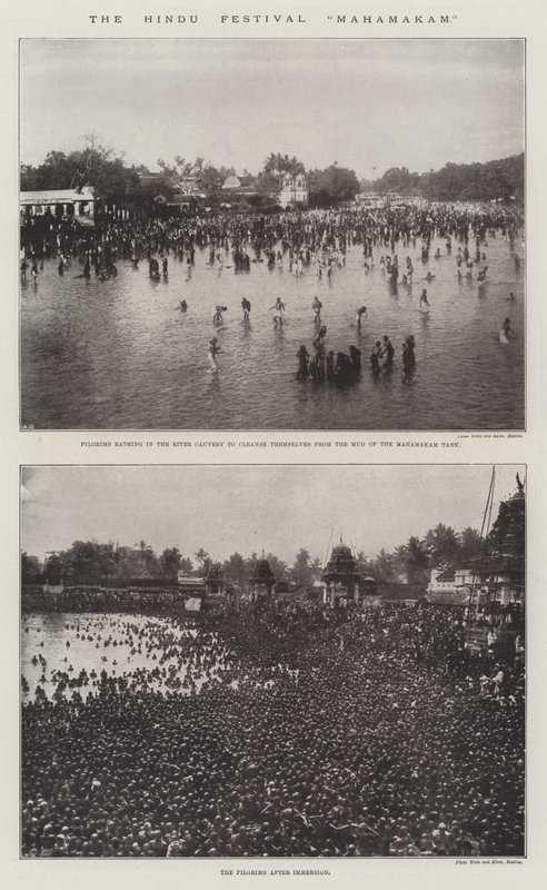The Hindu Festival Mahamakam by English Photographer
