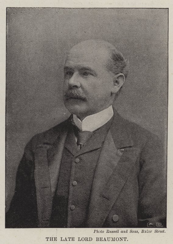 The Late Lord Beaumont by English Photographer