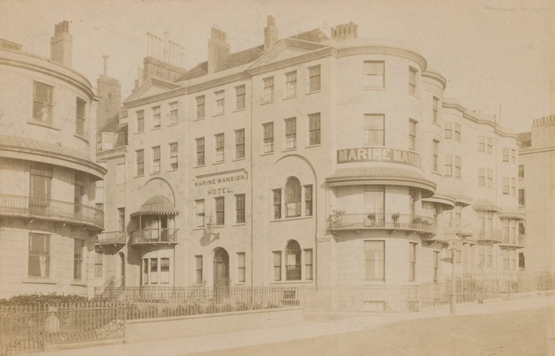 The Marine Mansion Hotel in Brighton by English Photographer
