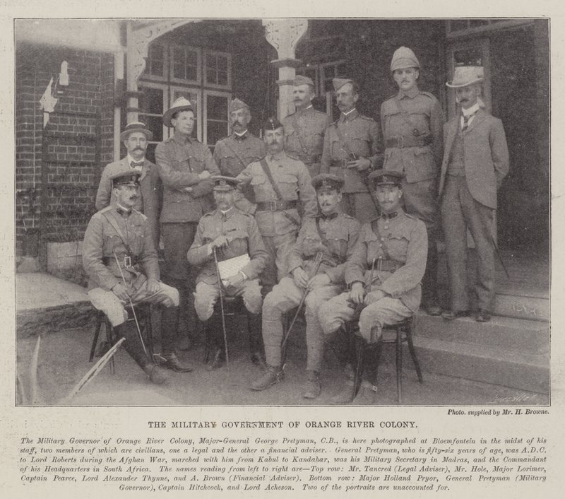 The Military Governor of Orange River Colony by English Photographer