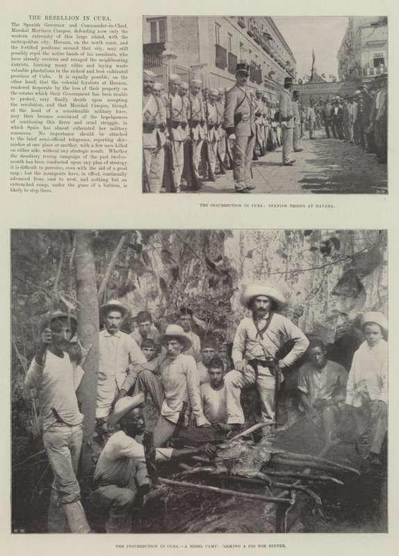 The Rebellion in Cuba by English Photographer