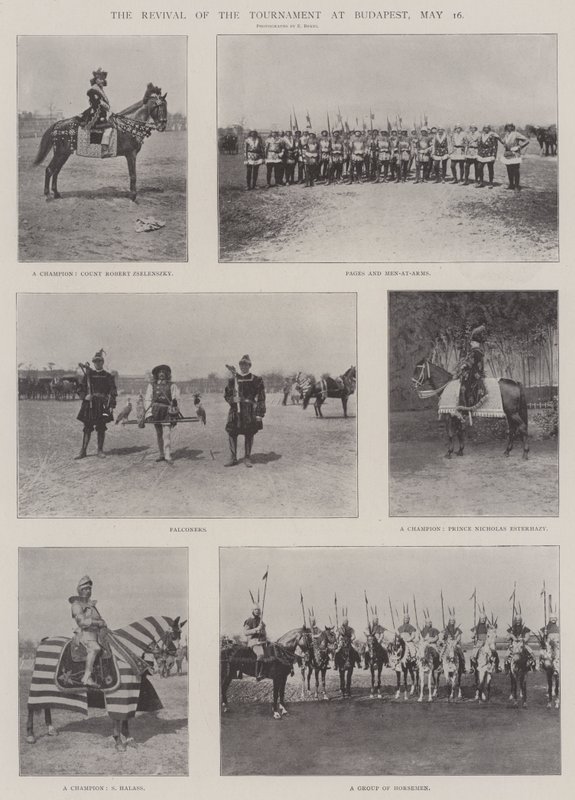The Revival of the Tournament at Budapest, 16 May by English Photographer