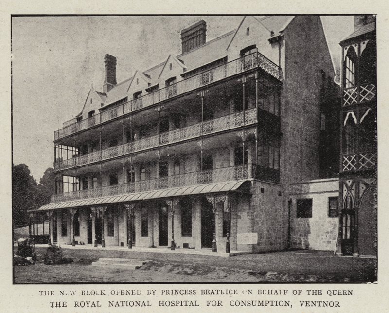 The Royal National Hospital for Consumption, Ventnor by English Photographer