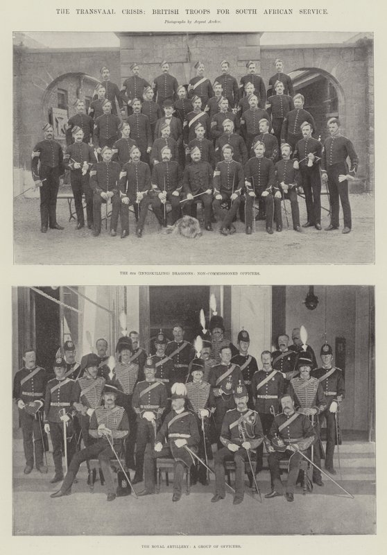 The Transvaal Crisis, British Troops for South African Service by English Photographer