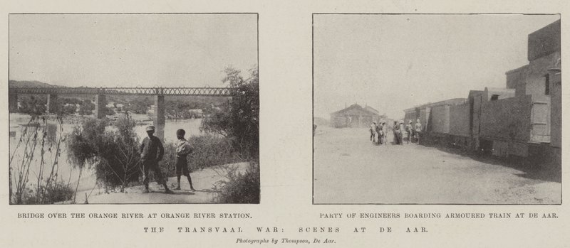 The Transvaal War, Scenes at De Aar by English Photographer