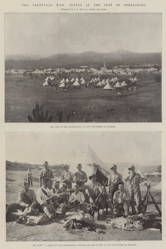 The Transvaal War, Scenes at the Seat of Operations by English Photographer