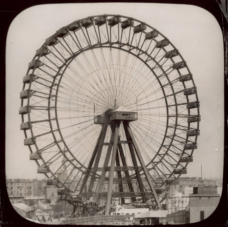 The great wheel at Earls Court, London by English Photographer
