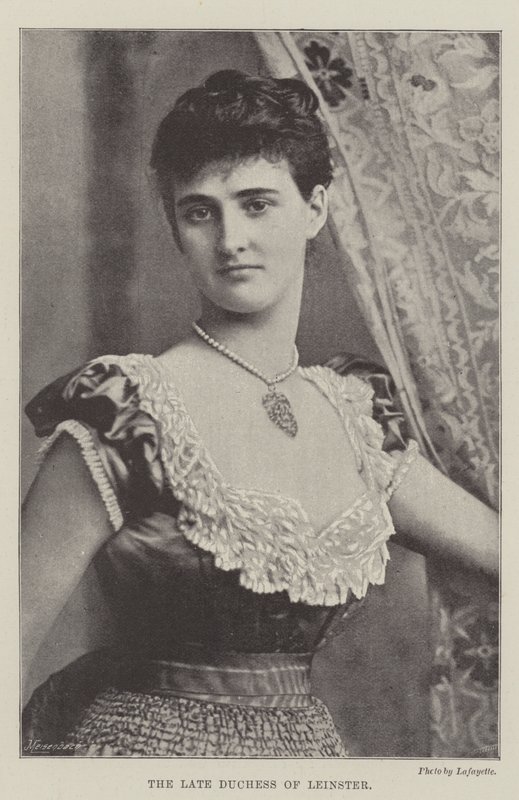 The late Duchess of Leinster by English Photographer