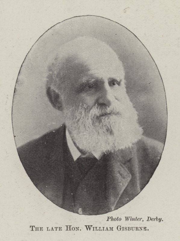 The Late Honourable William Gisburne by English Photographer