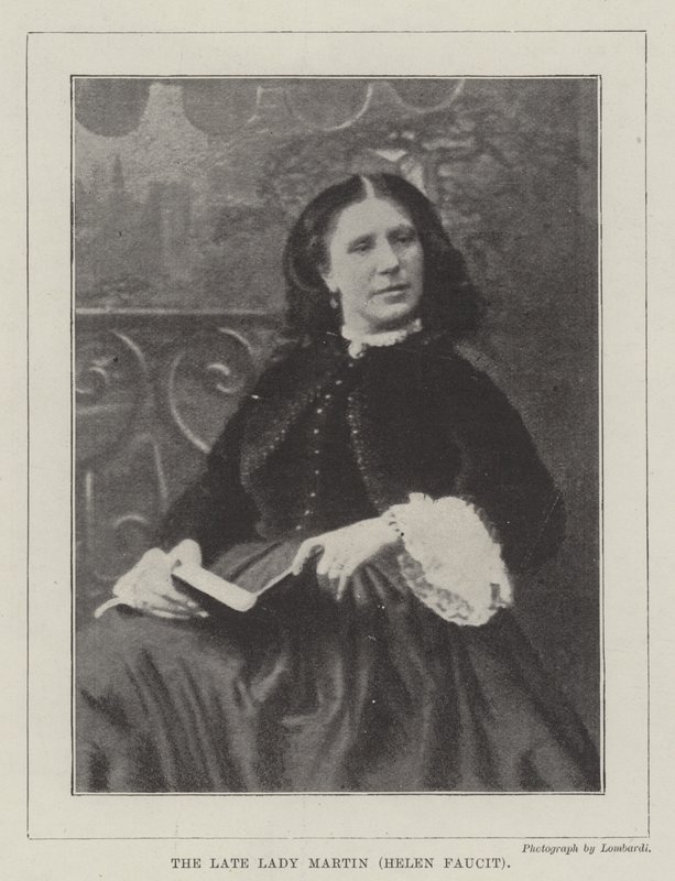 The late Lady Martin (Helen Faucit) by English Photographer