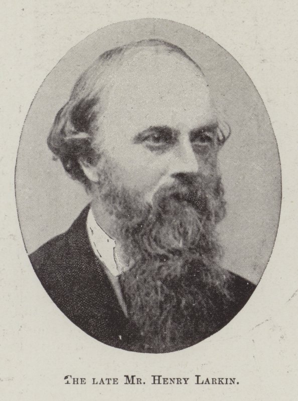 The Late Mr Henry Larkin by English Photographer