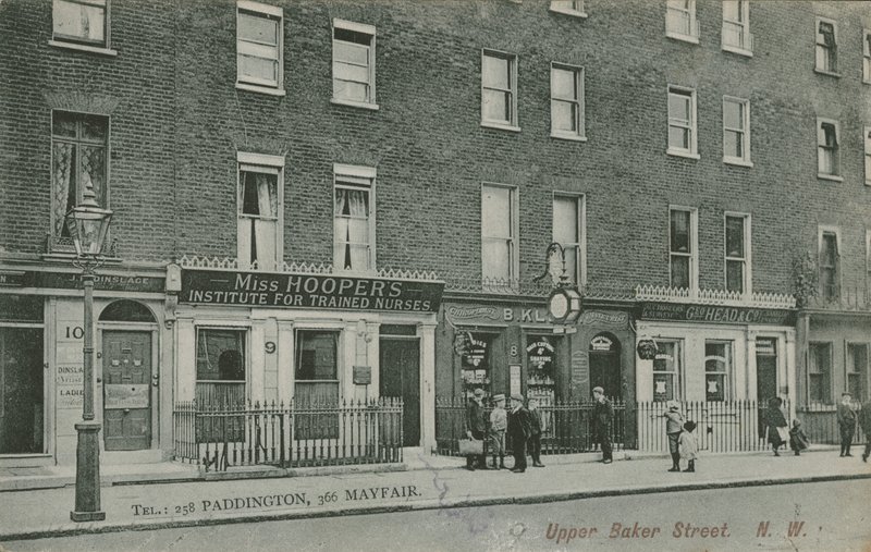 Upper Baker Street, London by English Photographer