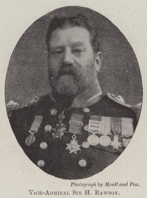 Vice-Admiral Sir H. Rawson by English Photographer
