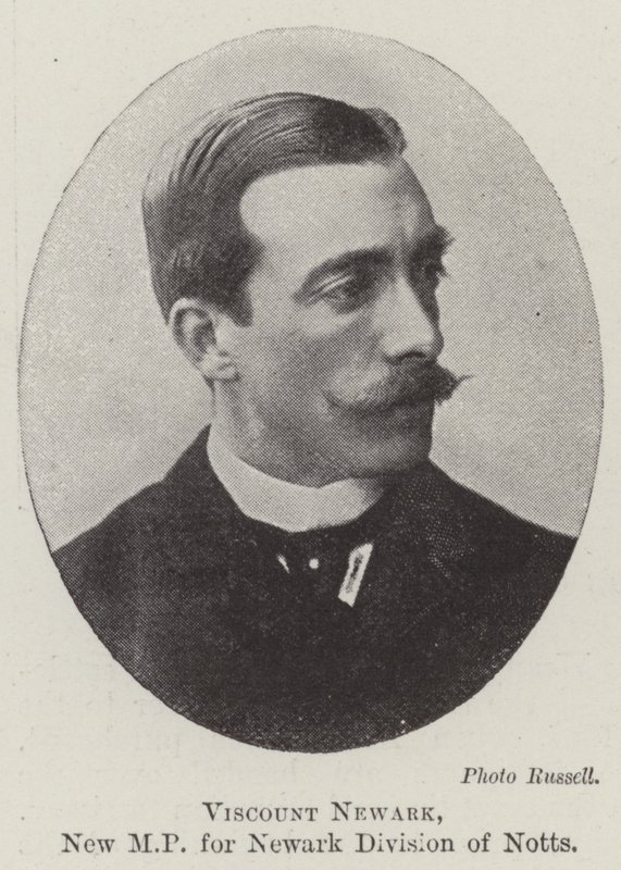 Viscount Newark, New MP for Newark Division of Notts by English Photographer