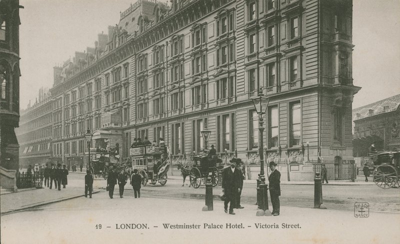 Westminster Palace Hotel, Victoria Street, London by English Photographer