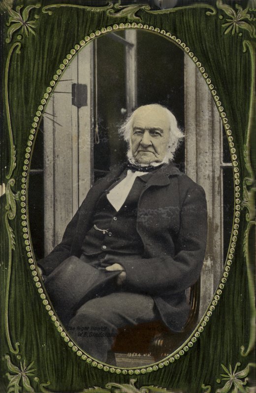 William Ewart Gladstone by English Photographer