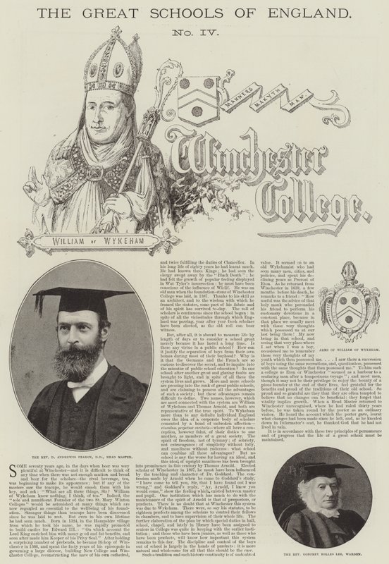 Winchester College by English Photographer