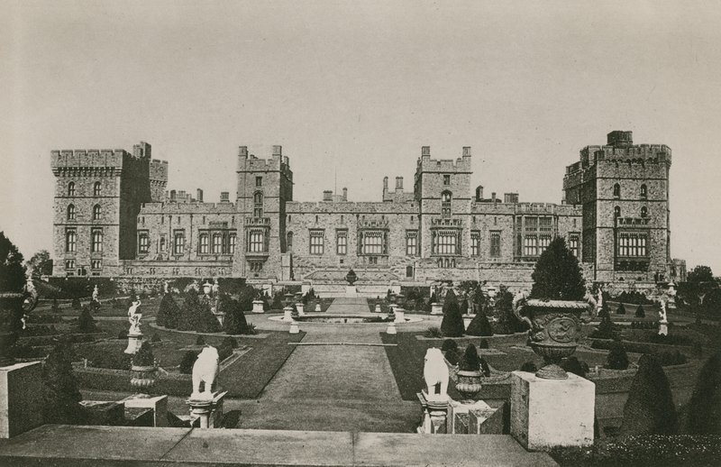Windsor Castle, East Front by English Photographer