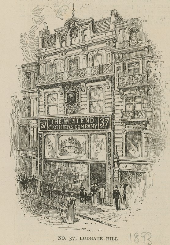 37 Ludgate Hill, London by English School