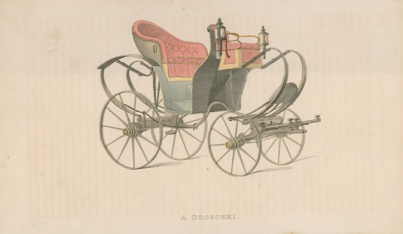 A Droschki by English School