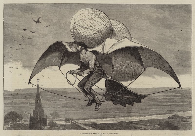 A Suggestion for a Flying Machine by English School