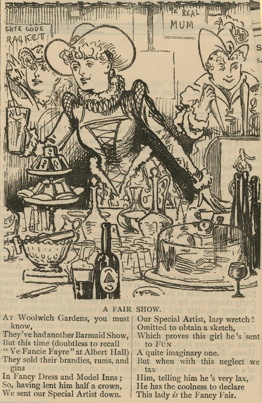 A Fair Show at Woolwich Gardens by English School