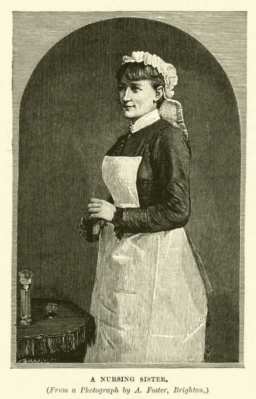A Nursing Sister by English School