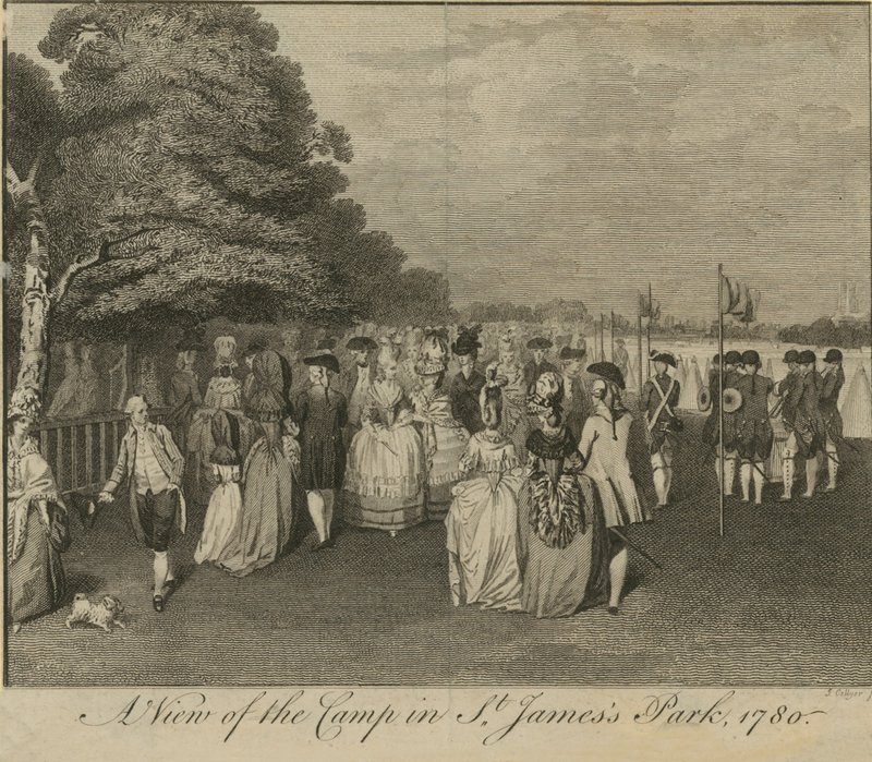 A View of the Camp in St James