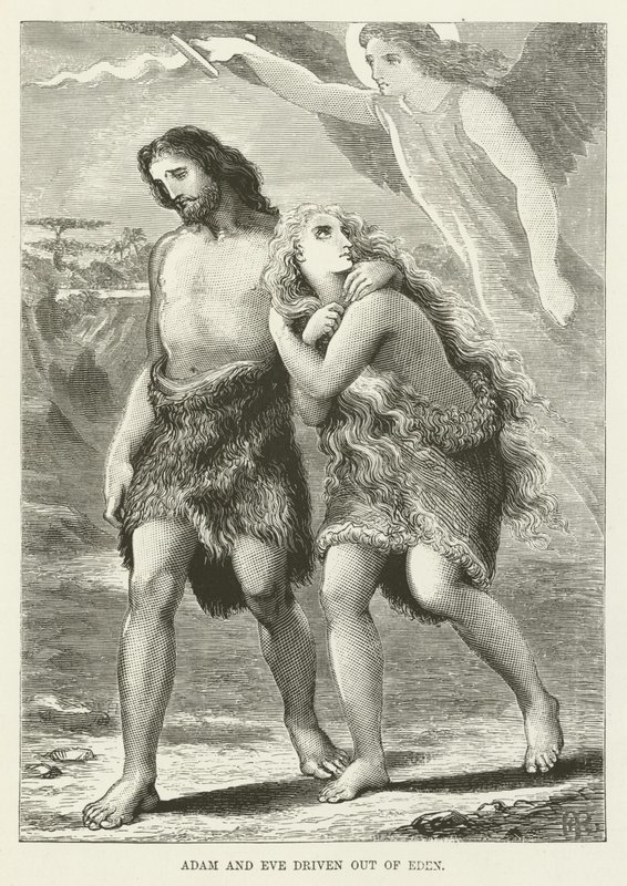 Adam and Eve Driven Out of Eden by English School