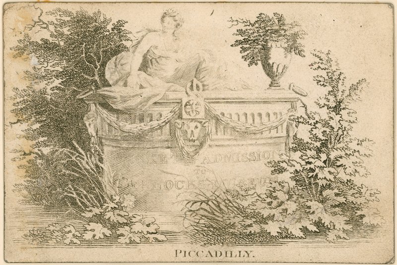 Admission ticket to Bullock