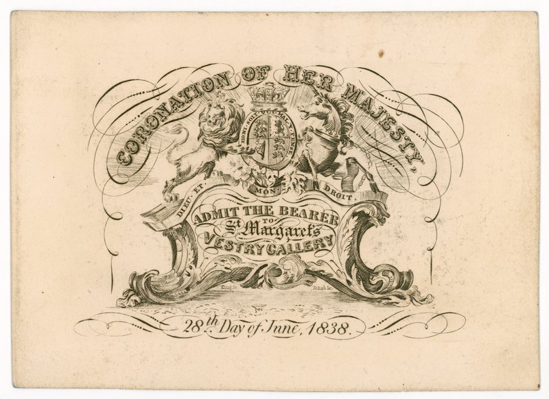 Admission Ticket to St. Margaret
