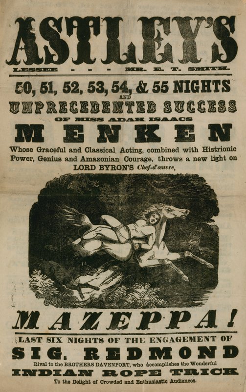 Advert for Astley
