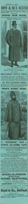 Advert for Boyd & Co
