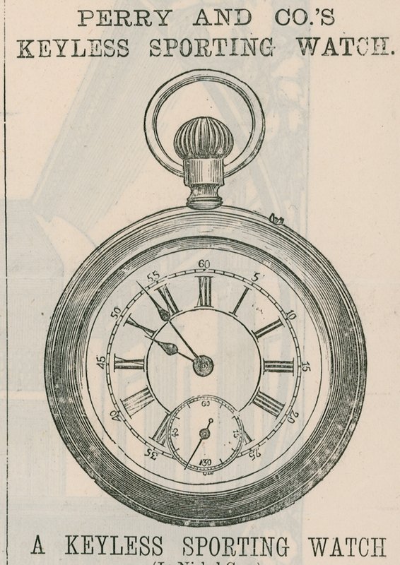 Advert for Perry & Co