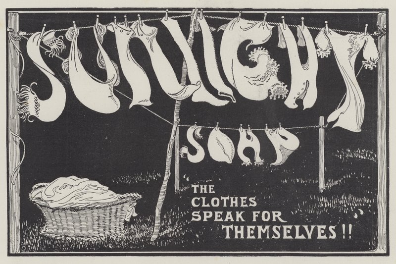 Advertisement, Sunlight Soap by English School