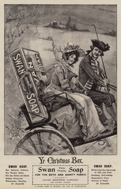 Advertisement, Swan Soap by English School