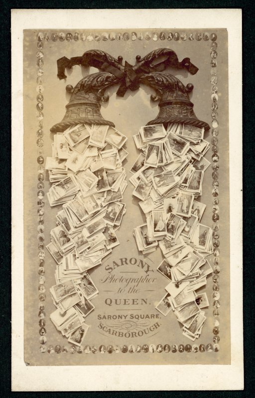 Advertisement for Sarony, photographer to the Queen, Scarborough, Yorkshire by English School