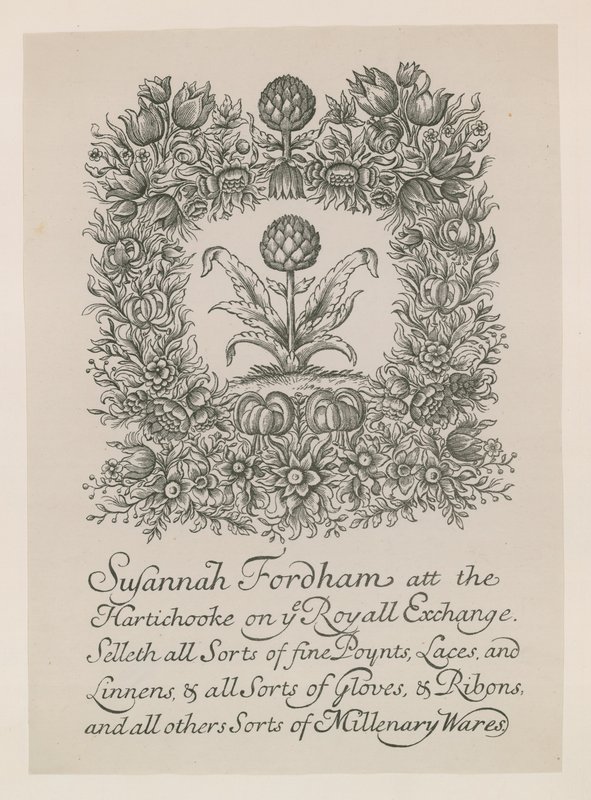 Advertisement for Susannah Fordham by English School
