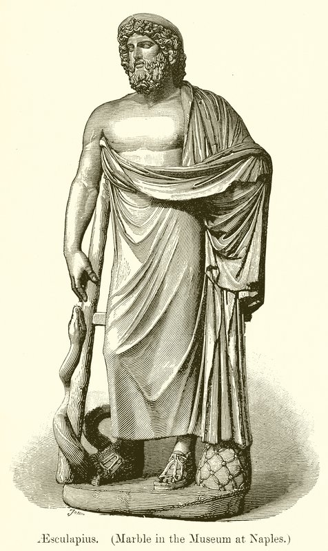 Aesculapius by English School