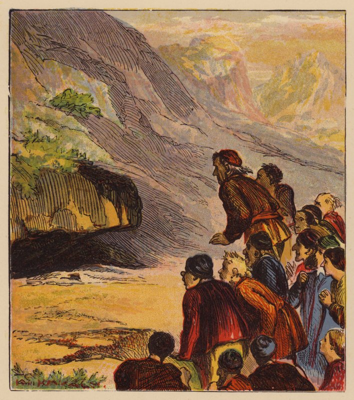 Aesop’s Fables: The Mountain in Labour by English School