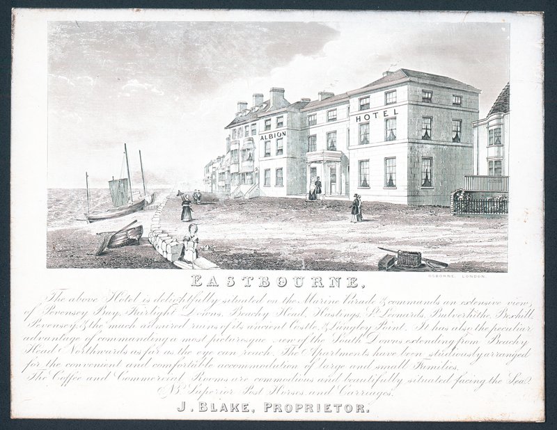 Albion Hotel, proprietor J Blake by English School