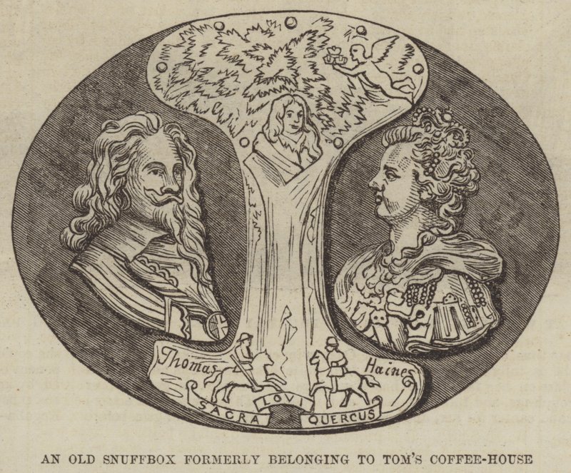 An Old Snuffbox Formerly Belonging to Tom