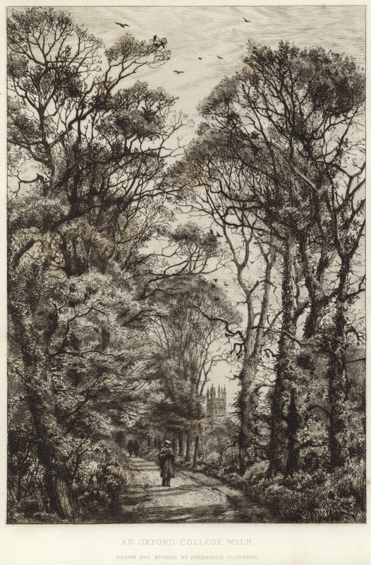 An Oxford College Walk by English School