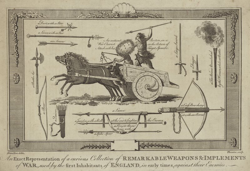 An exact representation of a curious collection of remarkable weapons by English School