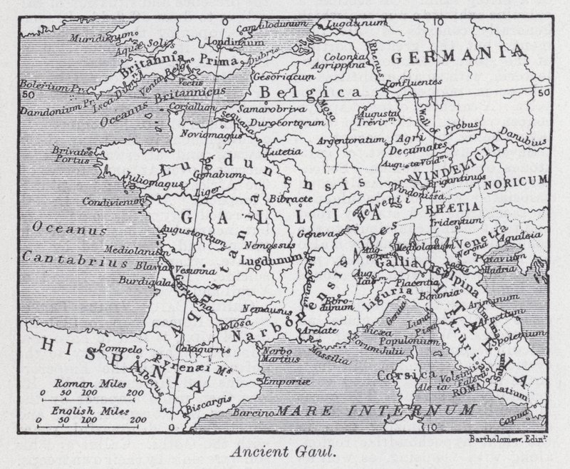Ancient Gaul by English School