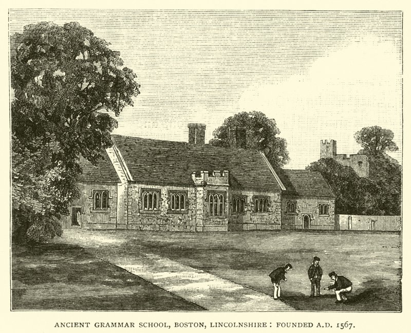 Ancient Grammar School, Boston, Lincolnshire, founded AD 1567 by English School