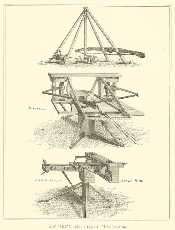 Ancient Military Machines by English School