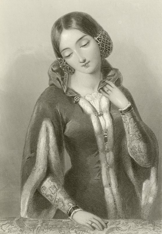 Anne of Bohemia, Queen of King Richard II by English School