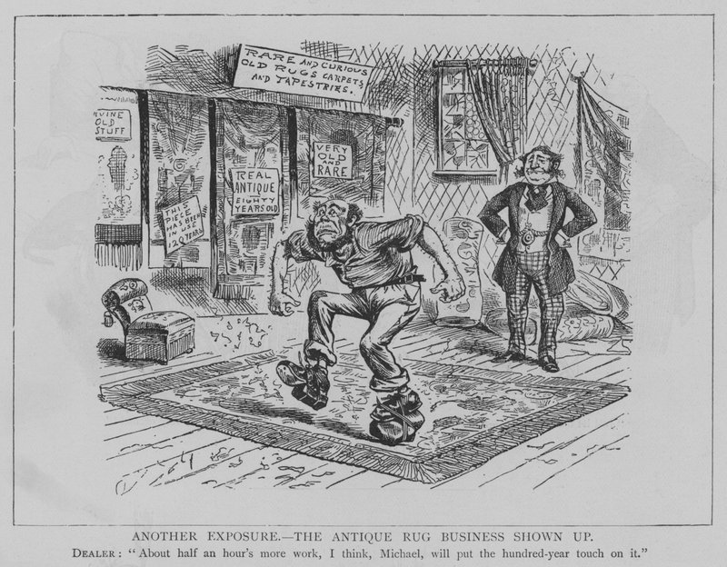 Another Exposure, the Antique Rug Business Shown Up by English School